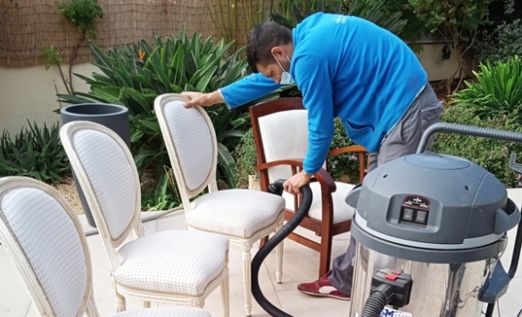 limpieza profesional de sillas